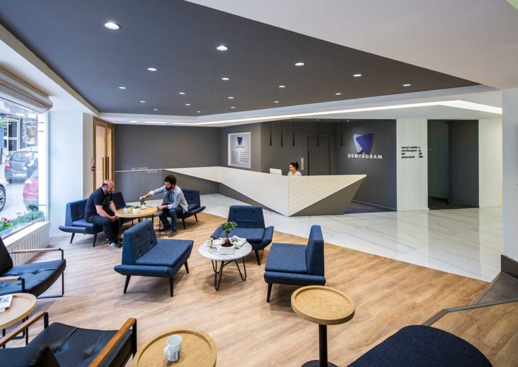 Dentagram İstanbul klinik iç mekan tasarımı 4